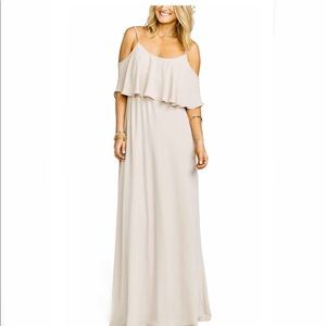 Show me your MUMU Caitlin dress L NEW